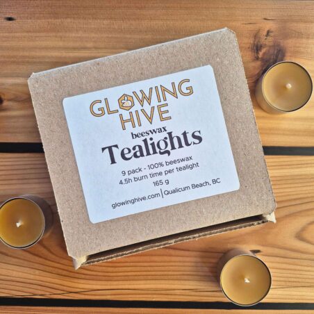 Beeswax tealight box