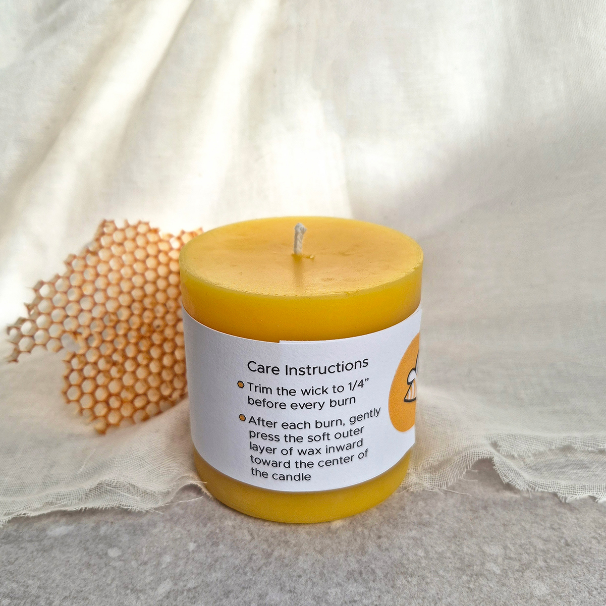 3" Pillar Candle - Image 3